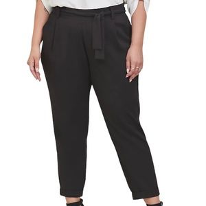 Torrid. Size 3. Black. High-Rise Tie-Front Pant